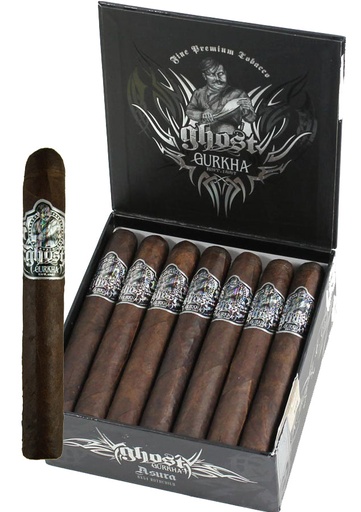 [125530-21ref] Gurkha Ghost Silver Shadow (Robusto)